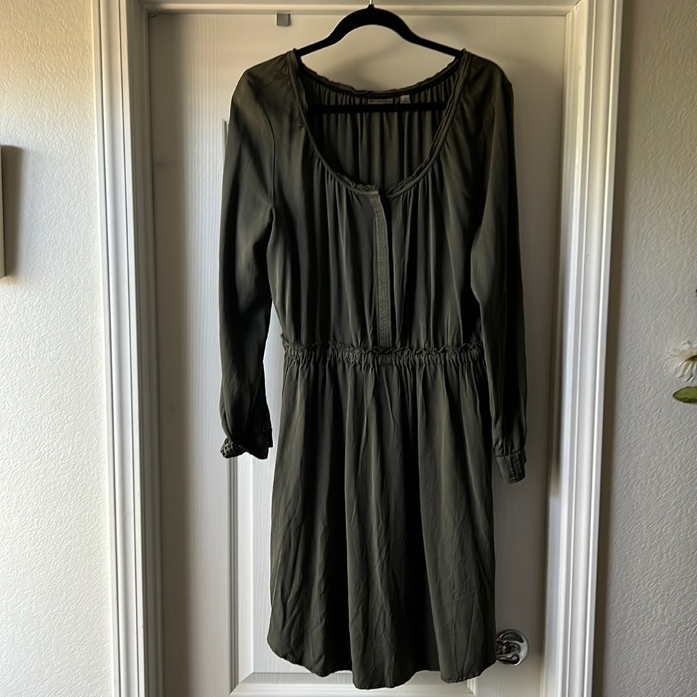 Holding Horses woman's dress